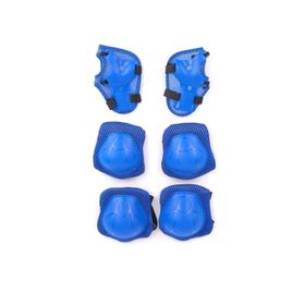 Furkan Toys FR38811 Mavi F-Sports Dizlik Dirseklik Koruyucu Seti