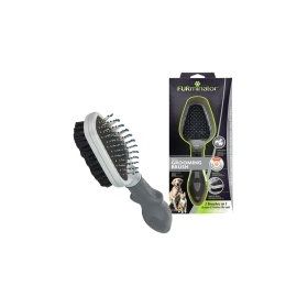 Furminator 6,5x21 cm Çift Taraflı Köpek Fırçası