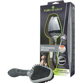 Furminator Dual Brush Çift Yüz Kedi Köpek Tarağı