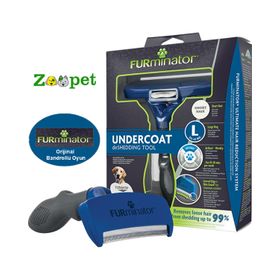Furminator Kısa Tüylü Büyük Irk Köpek Tarağı
