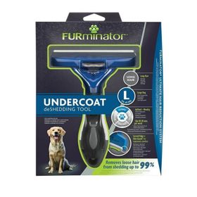 Furminator L Uzun Tüylü Büyük Irk Köpekler İçin Köpek Tarağı