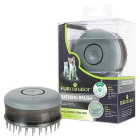 Furminator Şampuan Hazneli Kedi ve Köpek Banyo Yıkama Fırçası