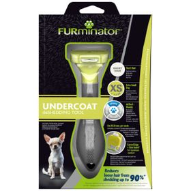 Furminator Short Hair X-Small Kısa Tüylü Mini Irk Köpekler İçin Köpek Tarağı