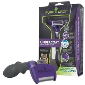 Furminator Uzun Tüylü Kediler İçin Tüy Toplayıcı Tarak
