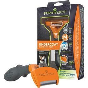 Furminator Uzun Tüylü Köpekler İçin Orta Temizlenebilir Tarak