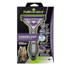 Furminator Uzun Tüylü M-L Kedi Tarağı