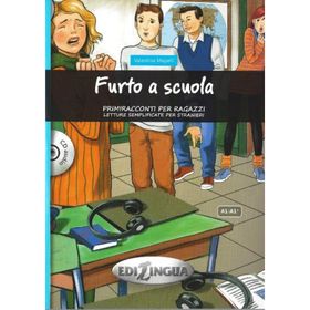 Furto a Scuola + CD A1-A1+ Primiracconti Per Ragazzi - Valentina Mapelli