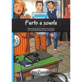 Furto a Scuola + CD A1-A1+ Primiracconti Per Ragazzi - Valentina Mapelli