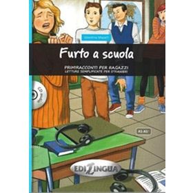 Furto a Scuola + CD A1-A1+ Primiracconti Per Ragazzi - Valentina Mapelli