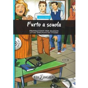 Furto a Scuola + CD A1-A1+ Primiracconti Per Ragazzi - Valentina Mapelli