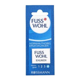 Fusswohl 10'lu Topuk Törpüsü Yedek Bıçak