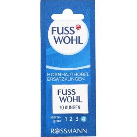 Fusswohl 10'lu Yedek Bıçağı 10 Adet Topuk Rendesi