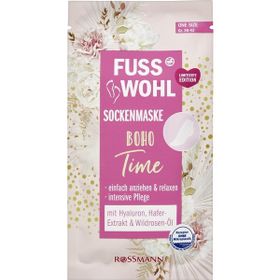 Fusswohl Boho Time Ayak Maskesi Çorap