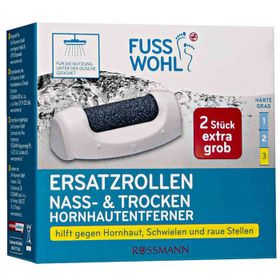 Fusswohl Islak Kuru Kullanım Yedek Başlık Ekstra Sert 2'li Ayak Bakım Törpüsü