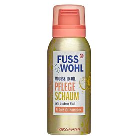 Fusswohl Mousse To Oil Çok Kuru Ciltler 100 ml Ayak Bakım Köpüğü