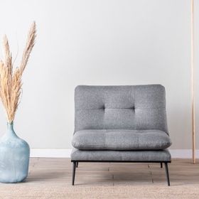 Futon Martin Gri Tekli Koltuk