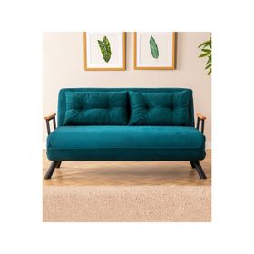 Futon Petrol Pafu Sando İkili Katlanır Pedli Yataklı Koltuk