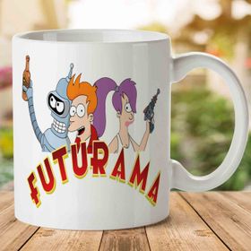 Futurama Animasyon Çizgi Baskılı Kupa