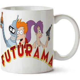 Futurama Animasyon Çizgi Baskılı Kupa
