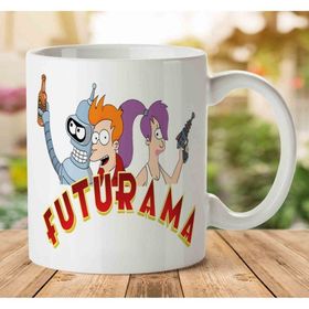 Futurama Animasyon Çizgi Baskılı Kupa