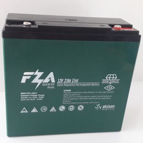 FZA 12V 22 Amper Jel Akü