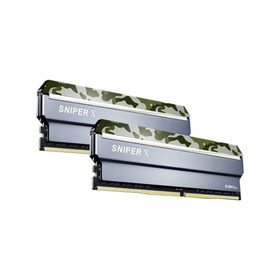 G.Skill SniperX F4-3600C19D-16GSXWB Kamuflaj Gri 16GB 2x8GB DDR4 3600Mhz RAM Bellek