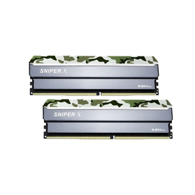 G.Skill SniperX F4-3600C19D-16GSXWB Kamuflaj Gri 16GB 2x8GB DDR4 3600Mhz RAM Bellek