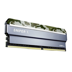 G.Skill SniperX F4-3600C19D-16GSXWB Kamuflaj Gri 16GB 2x8GB DDR4 3600Mhz RAM Bellek
