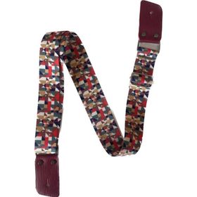 G-Strap Maroon Deri Uçlu Ukulele ve Gitar Askısı