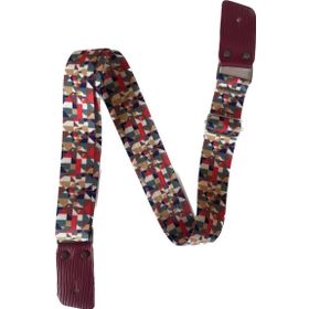 G-Strap Maroon Deri Uçlu Ukulele ve Gitar Askısı