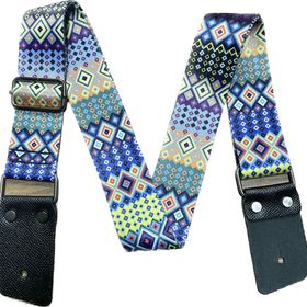 G-Strap Squared Elegance Deri Uçlu Ukulele ve Gitar Askısı