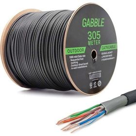 Gabble GAB-CD305 24AWG 0.48 mm 305 mt CAT6 Dış Mekan Kablosu