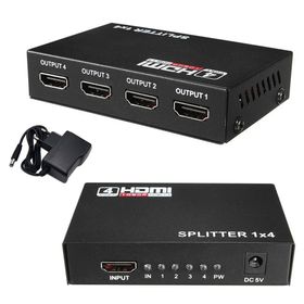Gabble GAB-HS04 4 Port HDMI Splitter