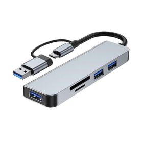 Gabble GAB-TY501 TYPE-C TO 3.0 5 IN 1 USB + HDTV 4K Çevirici