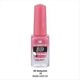 Gabrini 3D Flat Brush 10 Oje