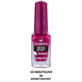 Gabrini 3D Flat Brush 40 Oje