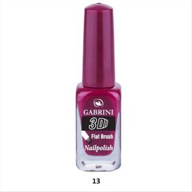 Gabrini 3D Flat Brush No:13 Oje