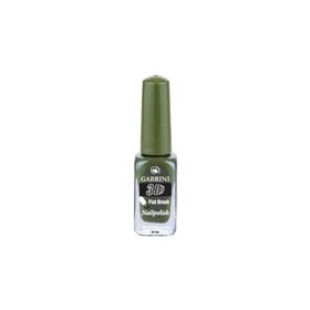 Gabrini 3D Flat Brush Yeşil 13 ml Oje