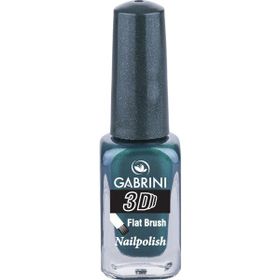 Gabrini 3D Flat Brush Yeşil 13 ml Oje