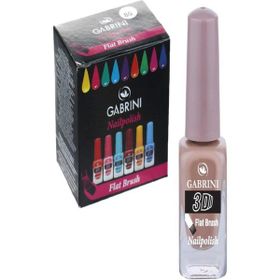 Gabrini 3D No: 57 Açık Kahverengi Oje