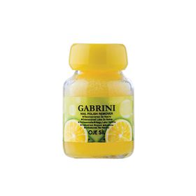 Gabrini 75 ml Limon Oje Sil Cam Şişe Süngerli Aseton