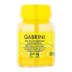 Gabrini 75 ml Limon Oje Sil Cam Şişe Süngerli Aseton