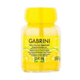 Gabrini 75 ml Limon Oje Sil Cam Şişe Süngerli Aseton