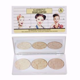 Gabrini B EBR361 Highlighter 3'lü Aydınlatıcı Paleti