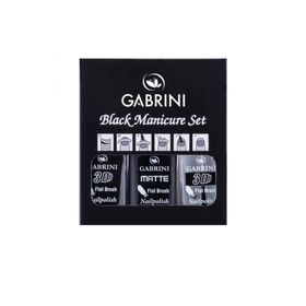 Gabrini Black Manikür Seti