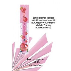 Gabrini Fruity Peach Dudak Parlatıcısı