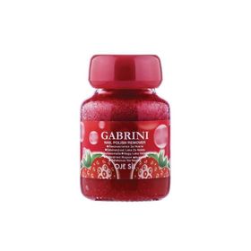 Gabrini Kırmızı Cam Şişe Asetonlu Pamuk