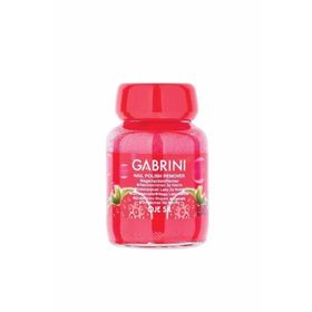 Gabrini Kırmızı Cam Şişe Asetonlu Pamuk