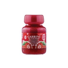 Gabrini Kırmızı Cam Şişe Asetonlu Pamuk