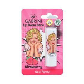 Gabrini Lip Care Balm Strawberry Çilekli Dudak Nemlendiricisi